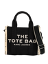 Small Tote, £150, Handbags, Black/White, Canvas, Front view